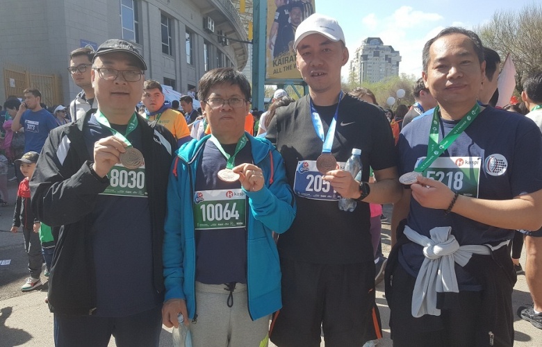 Almaty marathon 6 grade